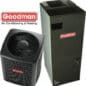 Goodman 3 Ton 16 Seer Heat Pump System GSZ160361 + ASPT37C14